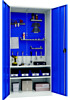 Szafa warsztatowa Economy 1900x950x500mm, 1 pka, 4 tablice perforowane