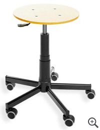Taboret warsztatowy podwyszony